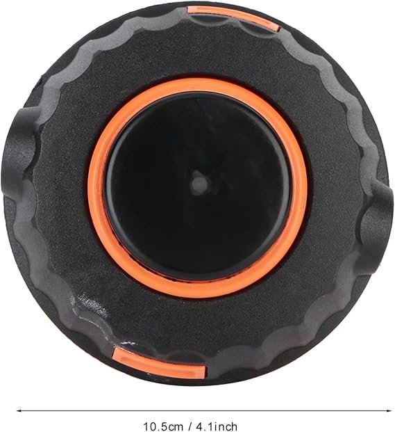 Brush Cutter Trimmer Head Brush Cutter Head Gardening Tool Parts Replacement Compatible with McCulloch B26Ps Rep 5310250-01 (Black)