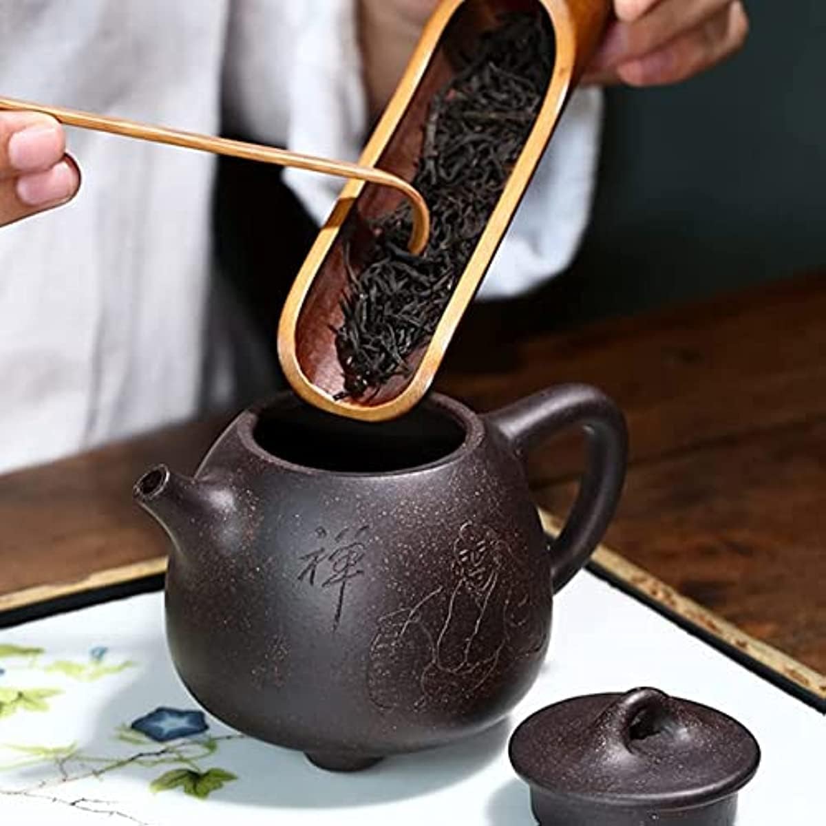 茶色陶器の持ち手付き壺 Amazon.com | 千壶壶小品工艺师宜兴Purple clay teapot 紫砂壶