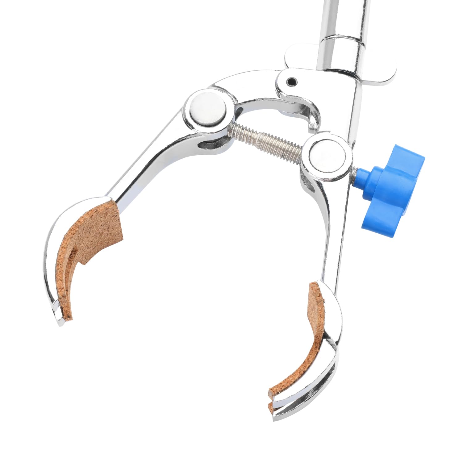 stonylab Morsetto Girevole a 4 Denti con Regolazione Direzionale, Robusto, Regolazione Singola, Morsetto Girevole a 360 Gradi con Testa di Serraggio per Uso di Laboratorio