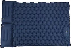 Luqeeg Colchões de Dormir Oferecem Melhor Suporte à Coluna Cervical Cobertor de Acampamento com Enchimento Rápido e Sem Vazamentos Camas de Acampamento com Nylon para áreas Externas