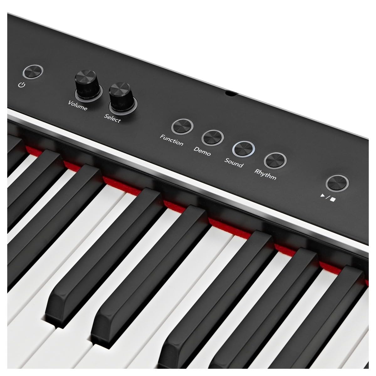 Keynote Piano Digitale Verticale Compatto con Bluetooth, Pack Sgabello | Include Sgabello Imbottito Comodo, 30 Preset DREAM, 88 Tasti Pesati, Unità 3 Pedali, Nero