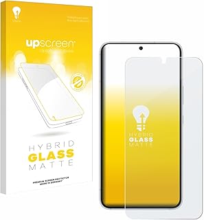 upscreen Matte Screen Protector Glass Film compatible with Samsung Galaxy S22 Enterprise Edition - Anti-Glare, Anti-Fingerprint, 9H Glass Protection