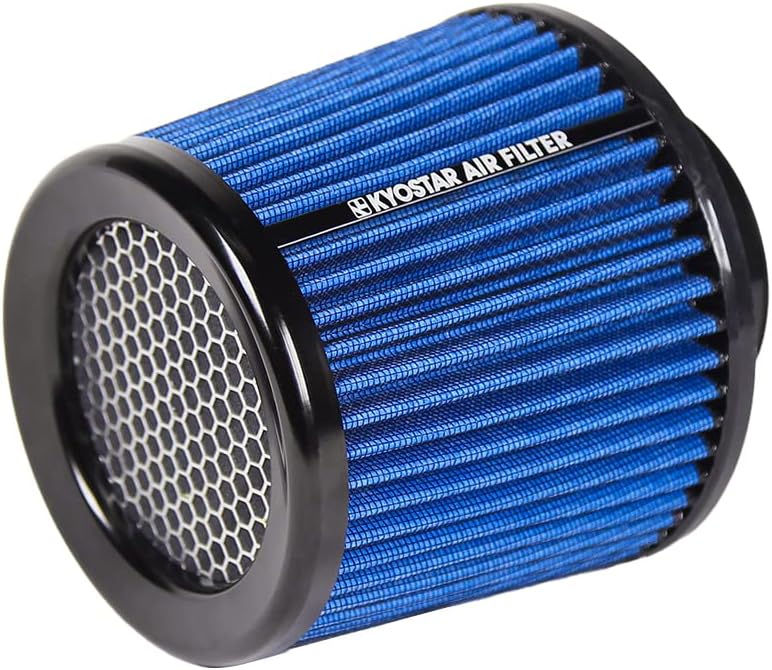Kyostar 76mm Univerzális Légszűrő Kúp Kék Száraz Levegőszűrő Csere