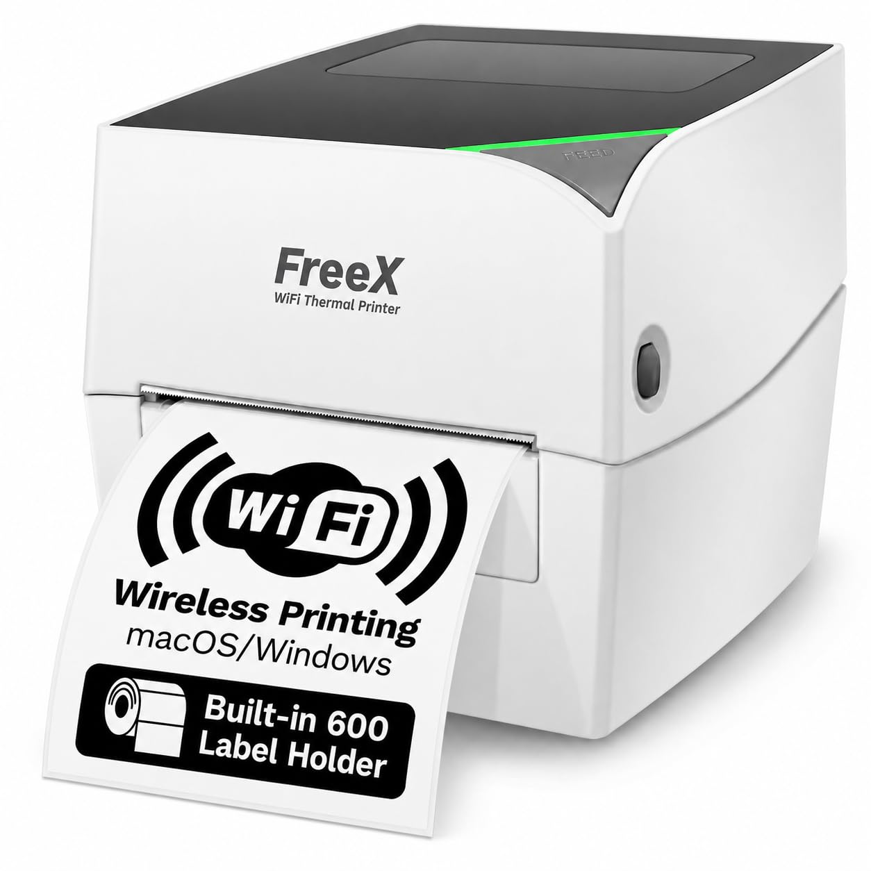 Amazon.com: FreeX WiFi SuperRoll Thermal Printer for 4x6 Shipping