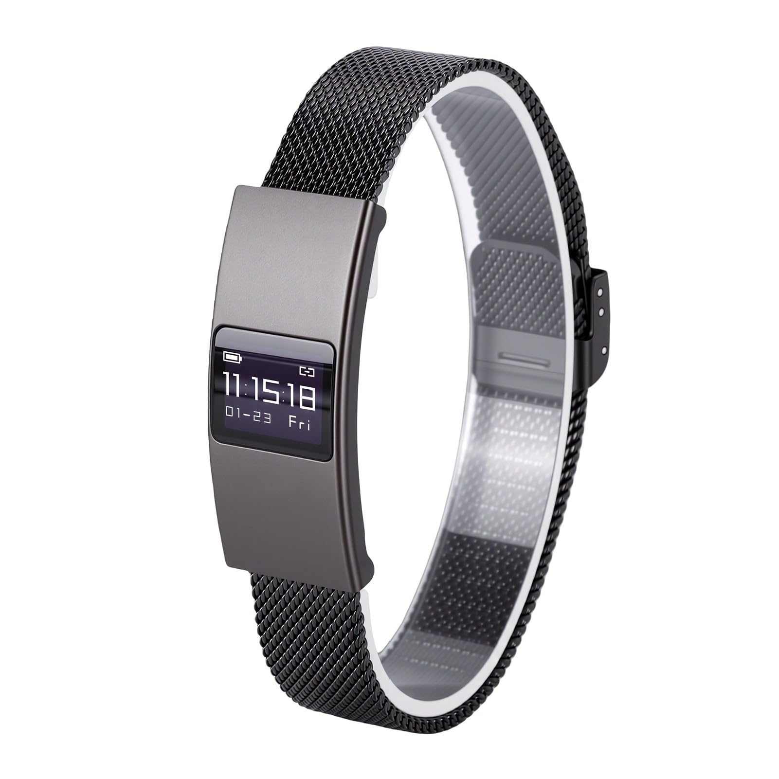 Luocute Pulsera Inteligente para Hombres y Mujeres, Modos Multideportivos | Rastreador de actividad física con monitor de frecuencia cardíaca, seguimiento del sueño, resistente al agua IPX8, 30 días
