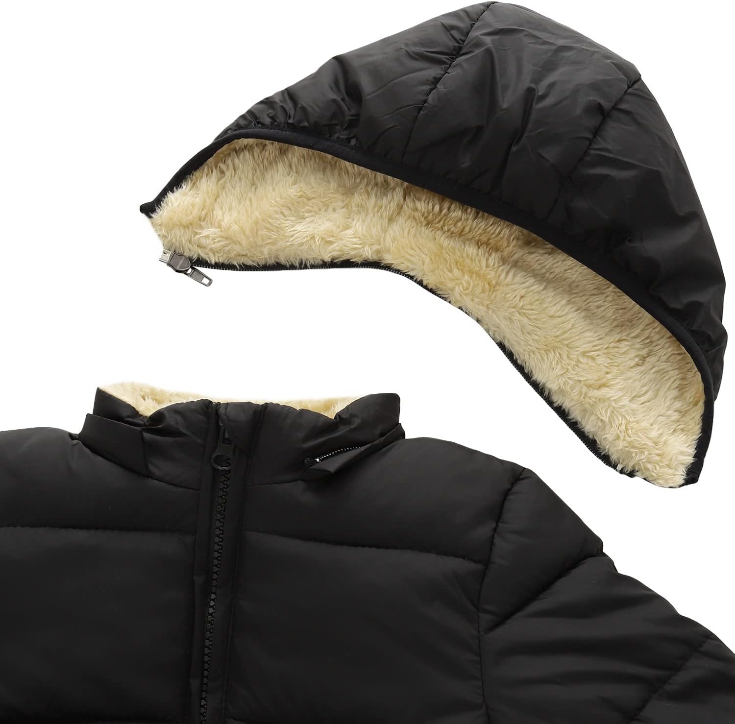 Toddler Winter Jacket Baby Boy Coat Light Boys Coats Girls Snow Fleece Jackets - Image 4