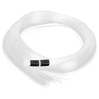 Optical Fiber Cable Glowing Star Ceiling Light Decor 300PCS 2m PMMA Plastic
