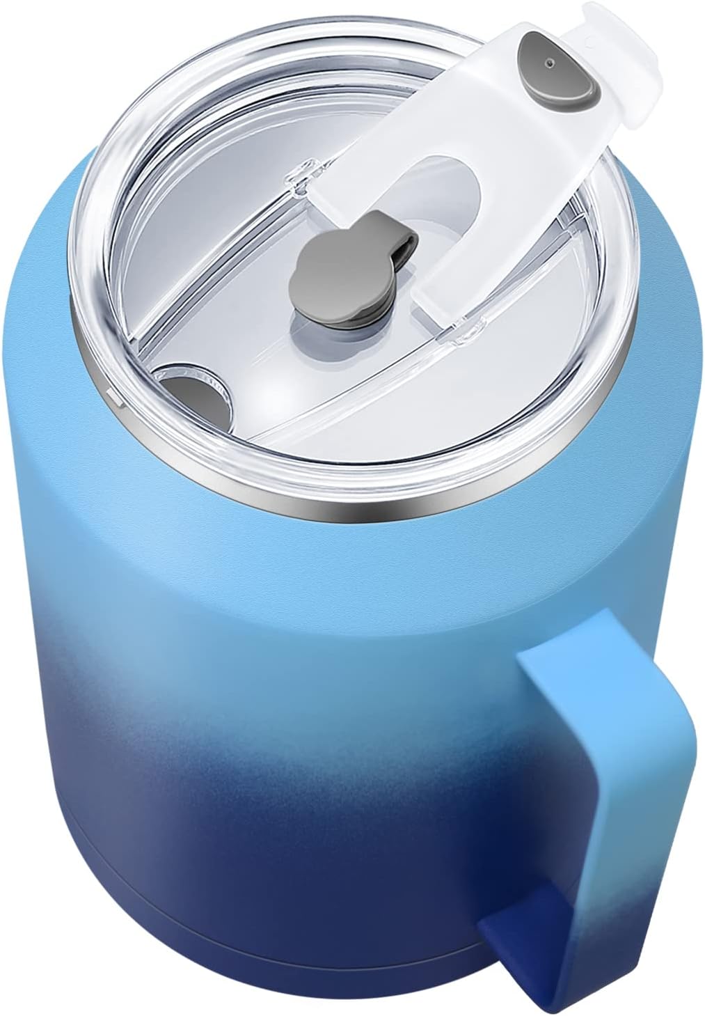 Zenbo 50 oz Mug Tumbler – Stainless Steel Vacuum Insulated Mug with Handle,Lid and Straw,Keeps Drinks Cold up to 36 Hours – Sweat-Proof Body, Dishwasher Safe - Image 2