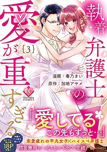 『執着弁護士の愛が重すぎる』3巻