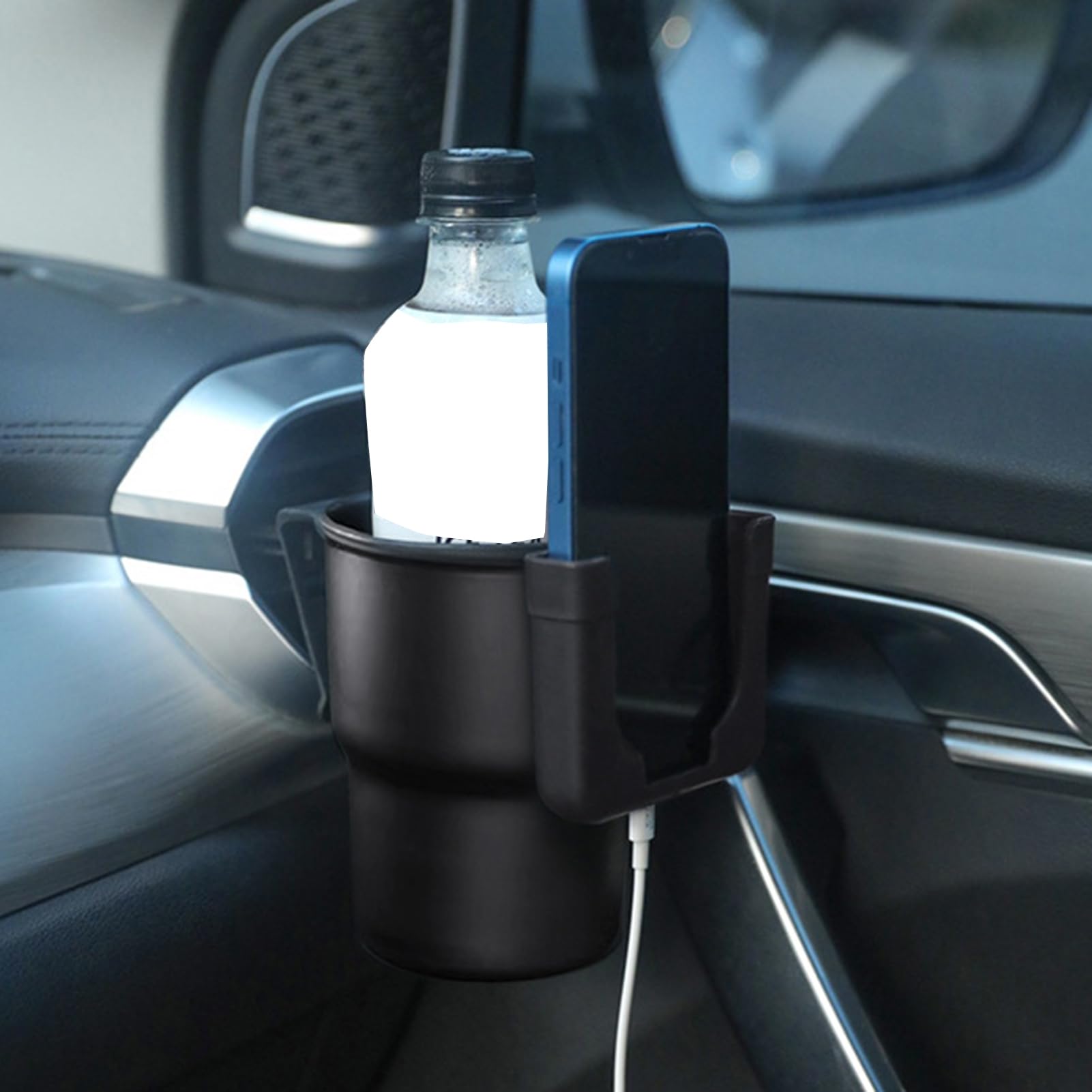 Auto Becherhalter & Handyhalter - Leder Organizer Für Rückbank