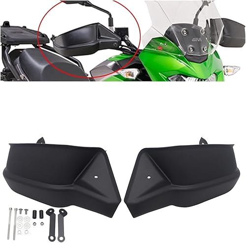 Miniatura 2 de YESKIT for Kawasaki Versys X-300 X300 Motorcycle Windproof Handguards Protector Handlebar Handguard Shield 2017-2022 2021 2020 2019