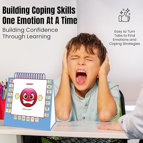 Miniatura 5 de Thought-Spot Sé qué hacer sentimientosestados de ánimo diferentes estados de ánimoemociones autismo TDAH ayuda a los niños a identificar