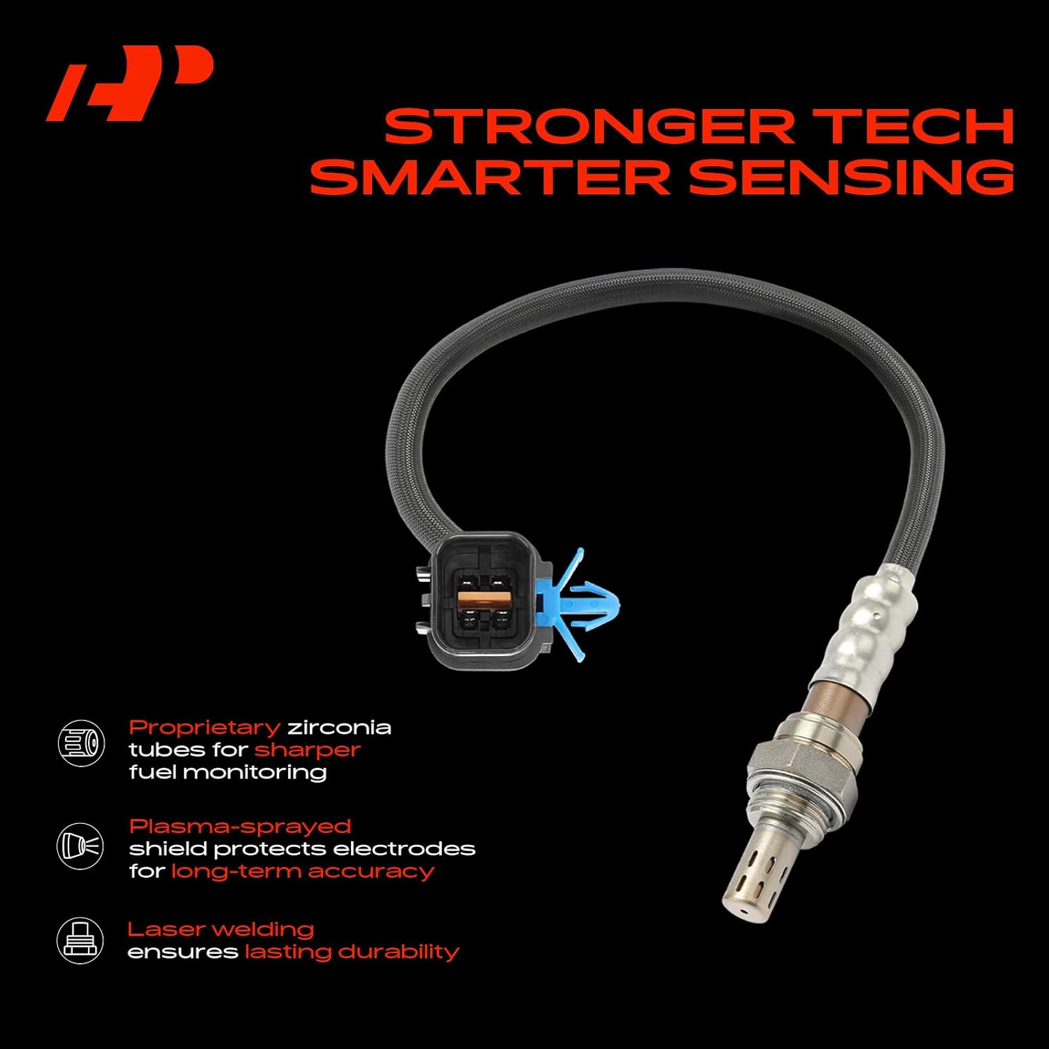 A-Premium O2 Oxygen Sensor Compatible with Hyundai Santa Fe 2003-2009, XG350 2002-2005 & Kia Amanti 2004-2006, Optima 2006-2010, Rondo 2007-2010, Sedona 2002-2006
