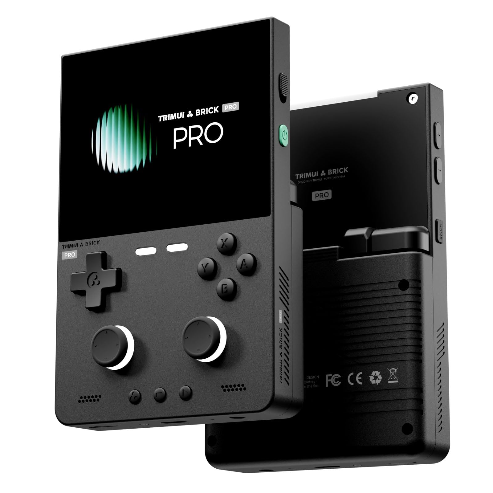 Console di gioco portatile retrò Brick Pro, display IPS completamente laminato da 64 GB da 10 cm, dispositivo di gioco open source Linux, joystick a doppio effetto Hall‑Effect, batteria da 5000 mAh