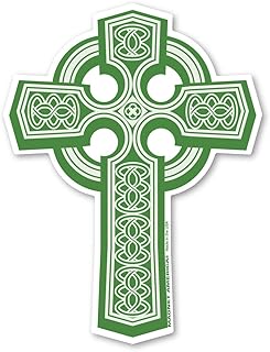 Celtic Cross Magnet by Magnet America Is 6" x 5.5" Made for Vehicles and Refrigerators