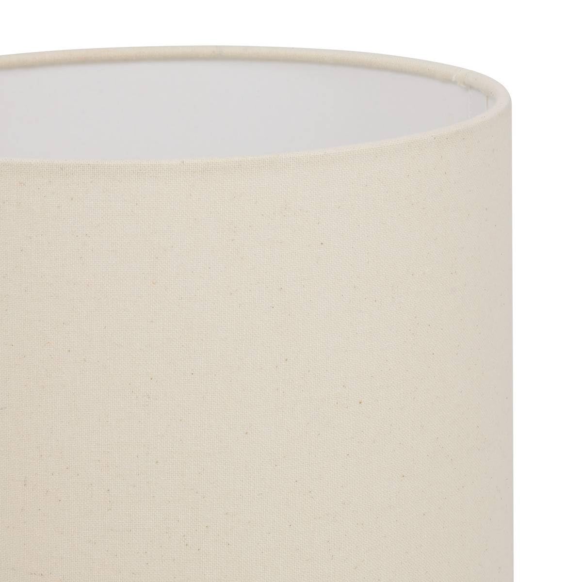 Atmosphera - Lámpara cilíndrica vilma, 41,5 cm, verde a rayas