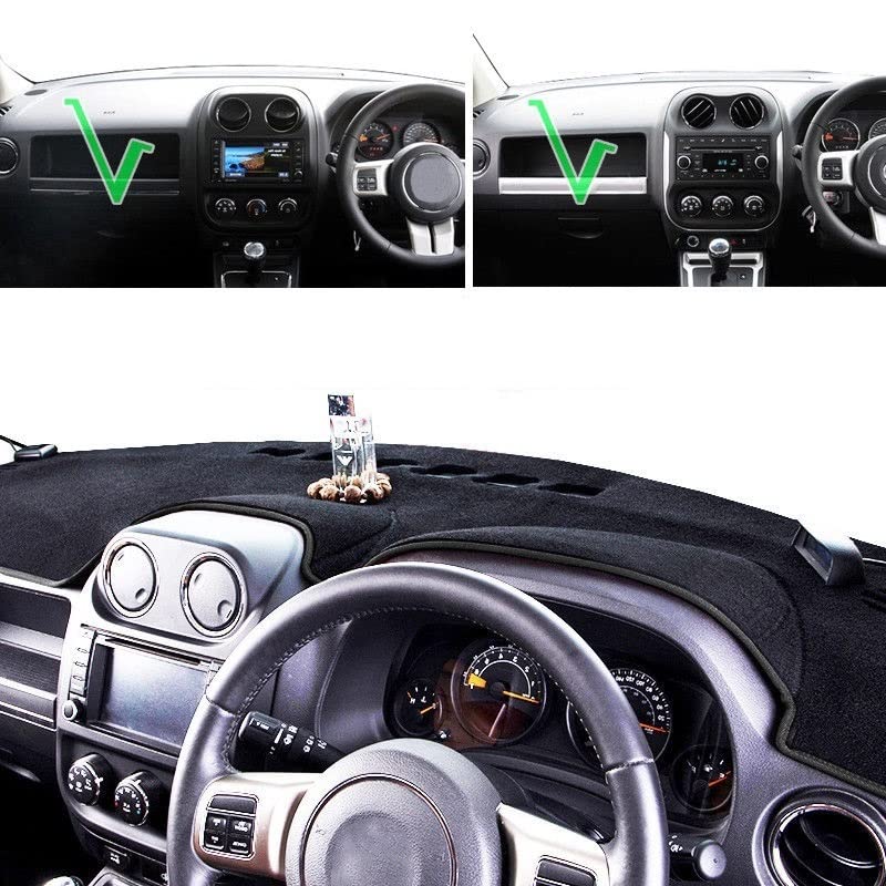 Parasol de Panel para Jeep Patriot reduce el Calor e interior Agrietado 3