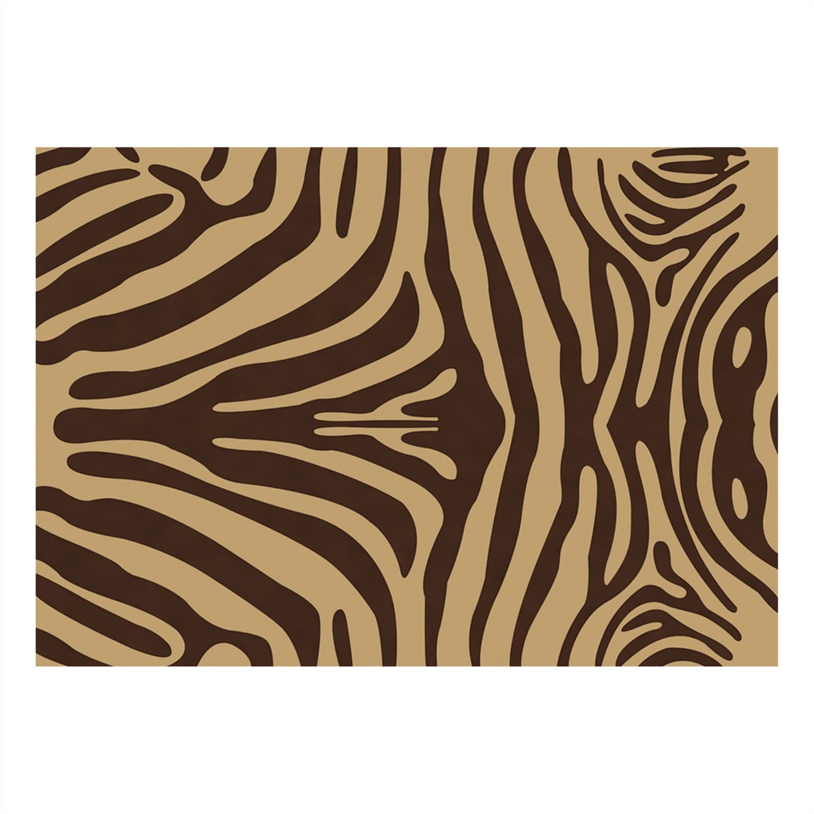 Tapis motif léopard f.ashion en fausse fourrure douce pour décoration salon