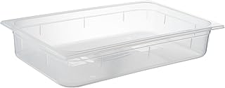 APS 82106 GN-Behälter 1/1, 53 x 32,5 cm, 100 mm tief, 13 Liter, Skalierung, Polypropylen