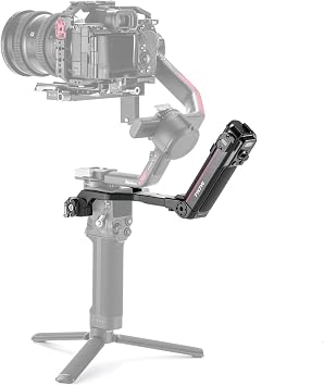 Tilta Advanced Rear Operating Control Handle Compatible with DJI Ronin, Wireless Focus Compatible with Nucleus Nano, Nucleus M, and DJI Wireless Focus Motor, Gimbal Powered, Low Mode | TGA-ARH2