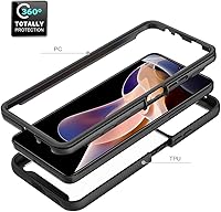 Vista 2 de Funda para Xiaomi Redmi Note 11 Pro+ 5G, funda protectora anticaídas y absorción de golpes para Xiaomi Redmi Note 11 Pro+ 5G Case Azul