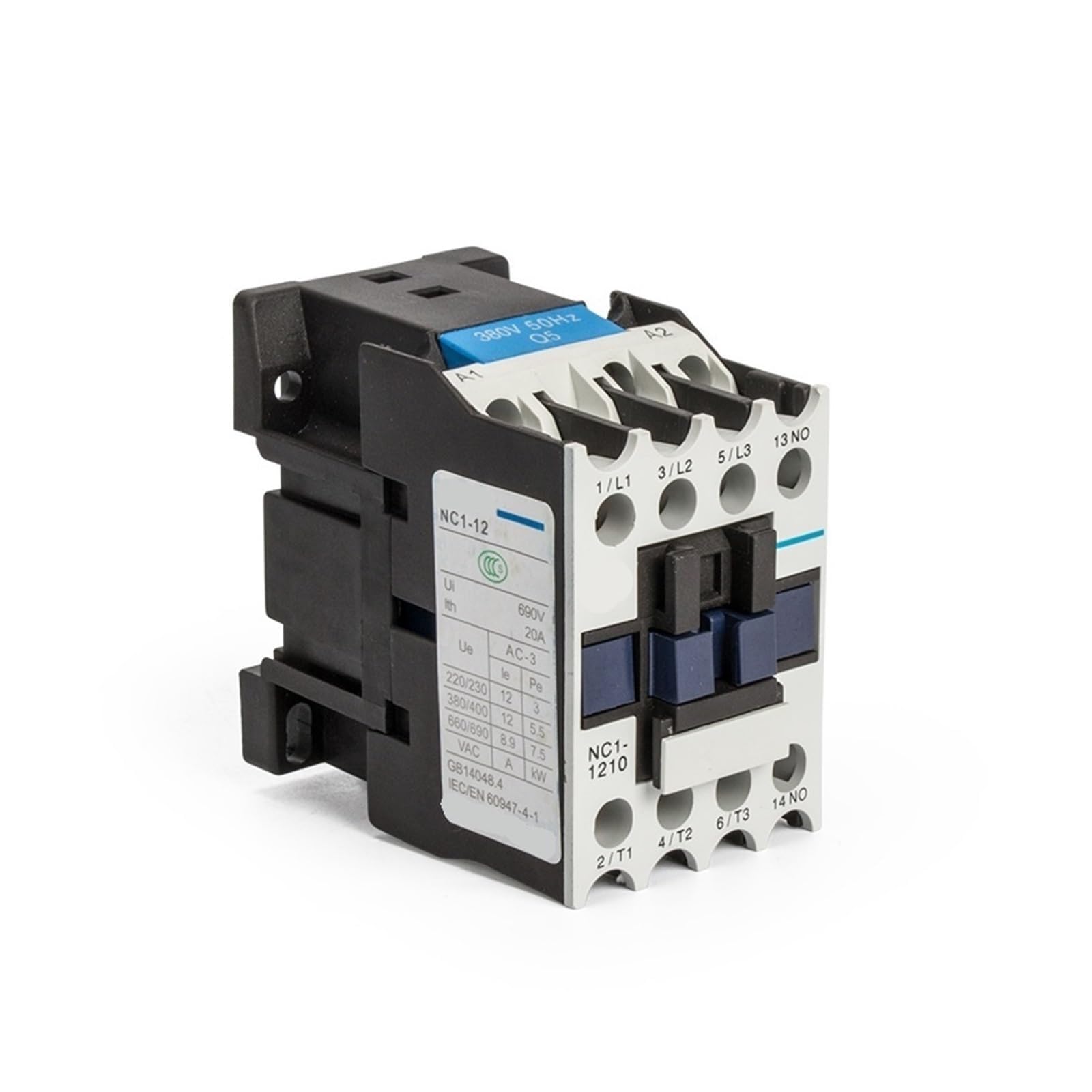 Contactor de CA CJX2 LC1 0910 1810 NC1-1210 AC220V 9A 12A 18A 25A 220V