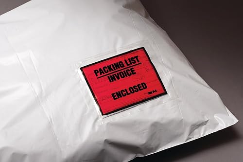 Miniatura 3 de 3M Top Imprimir Lista de Embalaje Sobre PLE-T1, 4-12 in x 5-12 in, 100 por caja