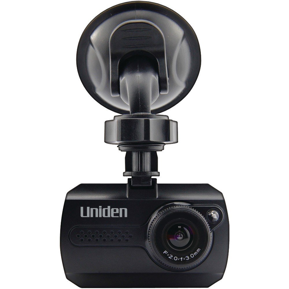 Uniden DC1, 1080p Full HD Dash Cam, 1.5" LCD, G-Sensor with Collision Detection, Loop Recording, 140-degree Wide Angle Lens, 8GB Micro SD Card Included