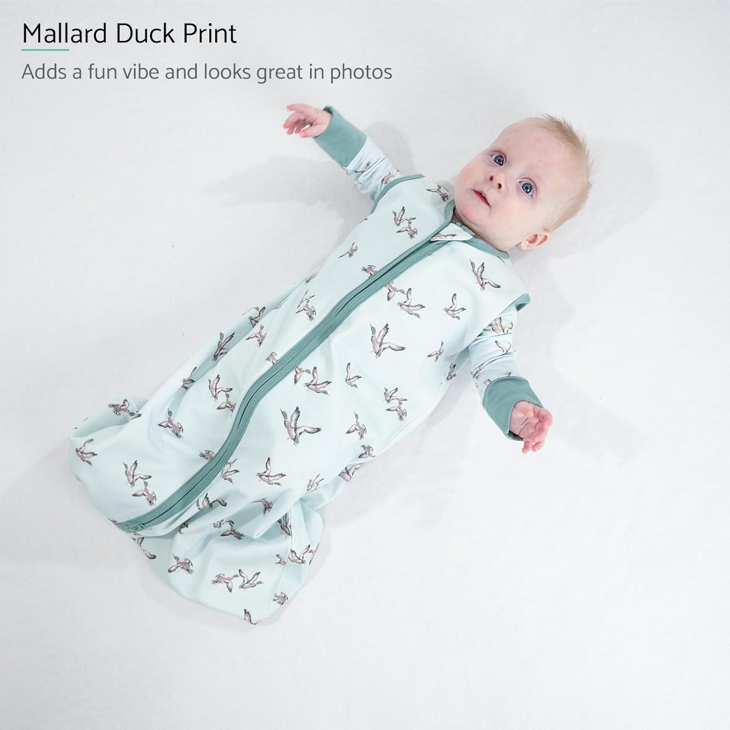 LollyBanks Baby Sleep Sack, 100% Cotton Wearable Blanket 2-Way Zipper Sleep Sacks - Image 3