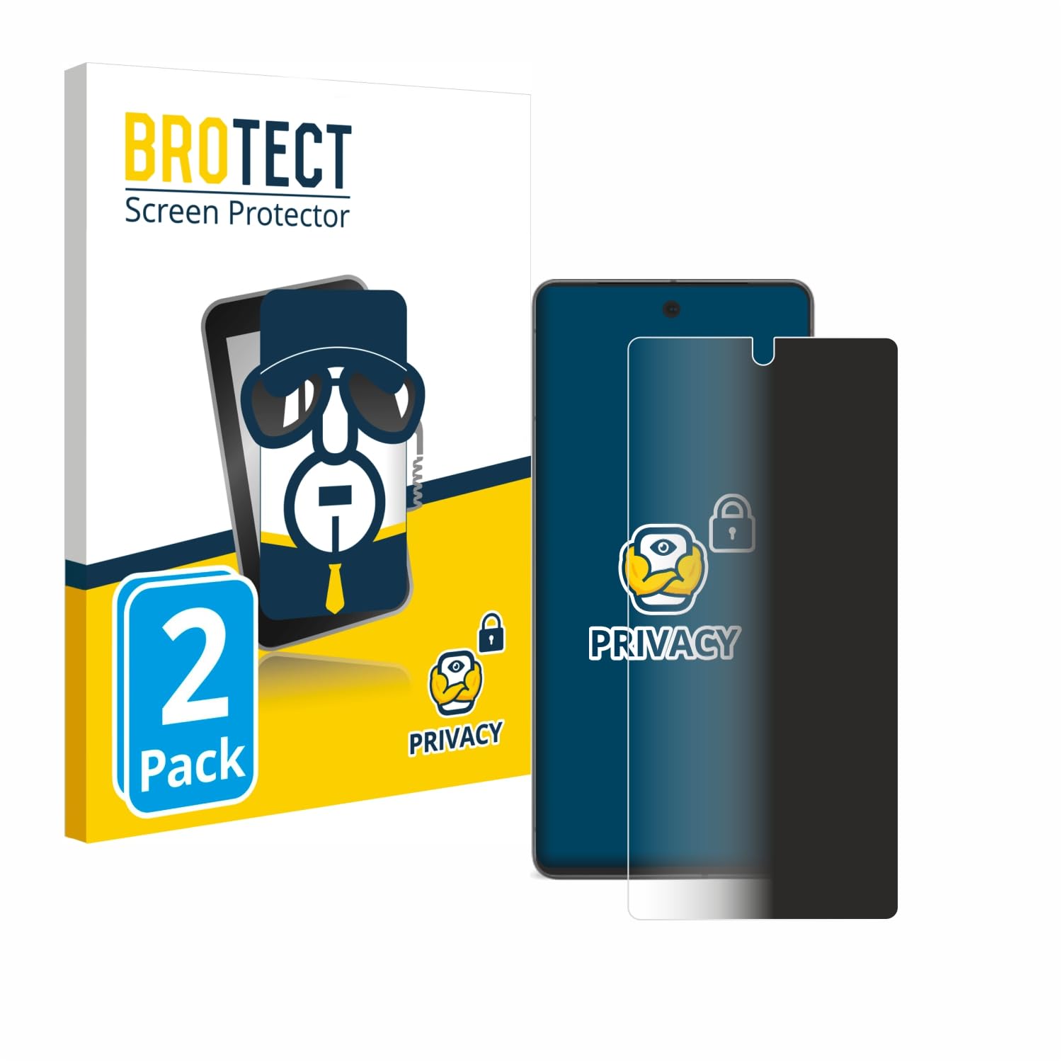 Upscreen Spy Shield Clear Premium Pellicola Protettiva Privacy Per Google Pixel 7 3545123