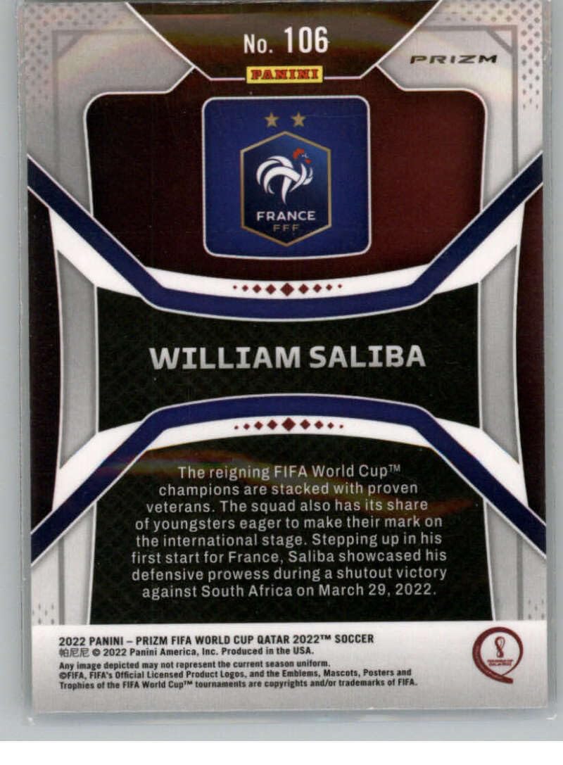 Amazon.com: 2022 Panini Prizm FIFA World Cup Qatar Prizms Green