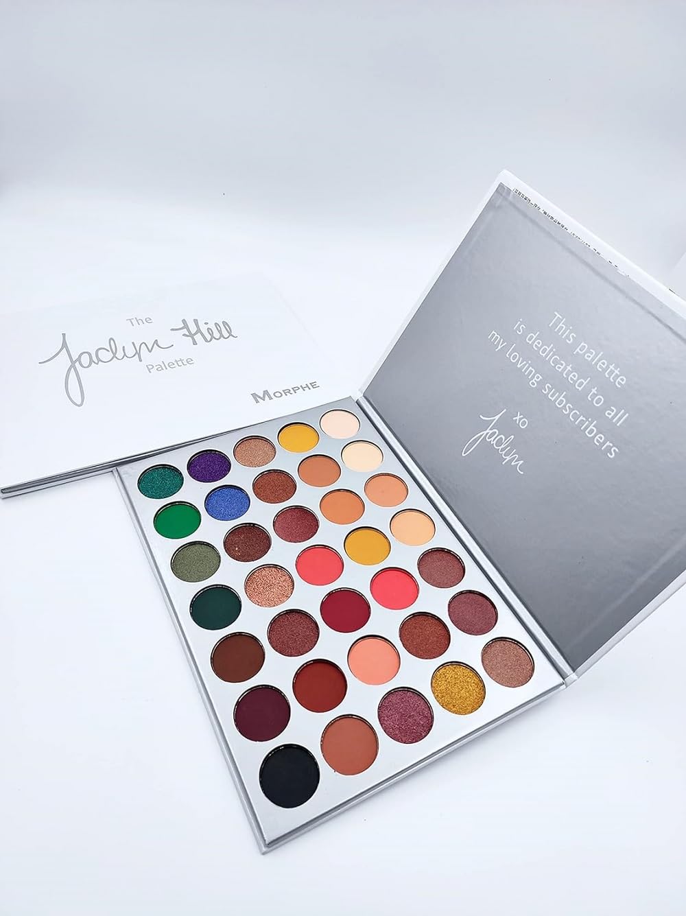 Mr. Huda The Hated With Love Red Edition Original Eyeshadow Palette - Long Lasting Waterproof Shades for Girls, Multicolor, Matte and Shimmery Finish-image-19