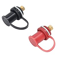 Vista 9 de Terminal remoto de batería, poste de puente de batería Terminal remoto de puente de puente de batería, 2 postes de cargador de batería, kit de poste