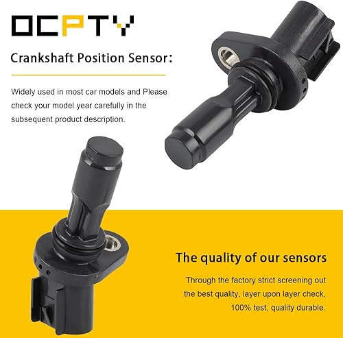Miniatura 16 de OCPTY Sensor de posición del cigüeñal del motor (CPS) se adapta a 2006-2014 para Hyundai Sonata, 2010-2013 para Hyundai Tucson, 2010-2013 para Kia
