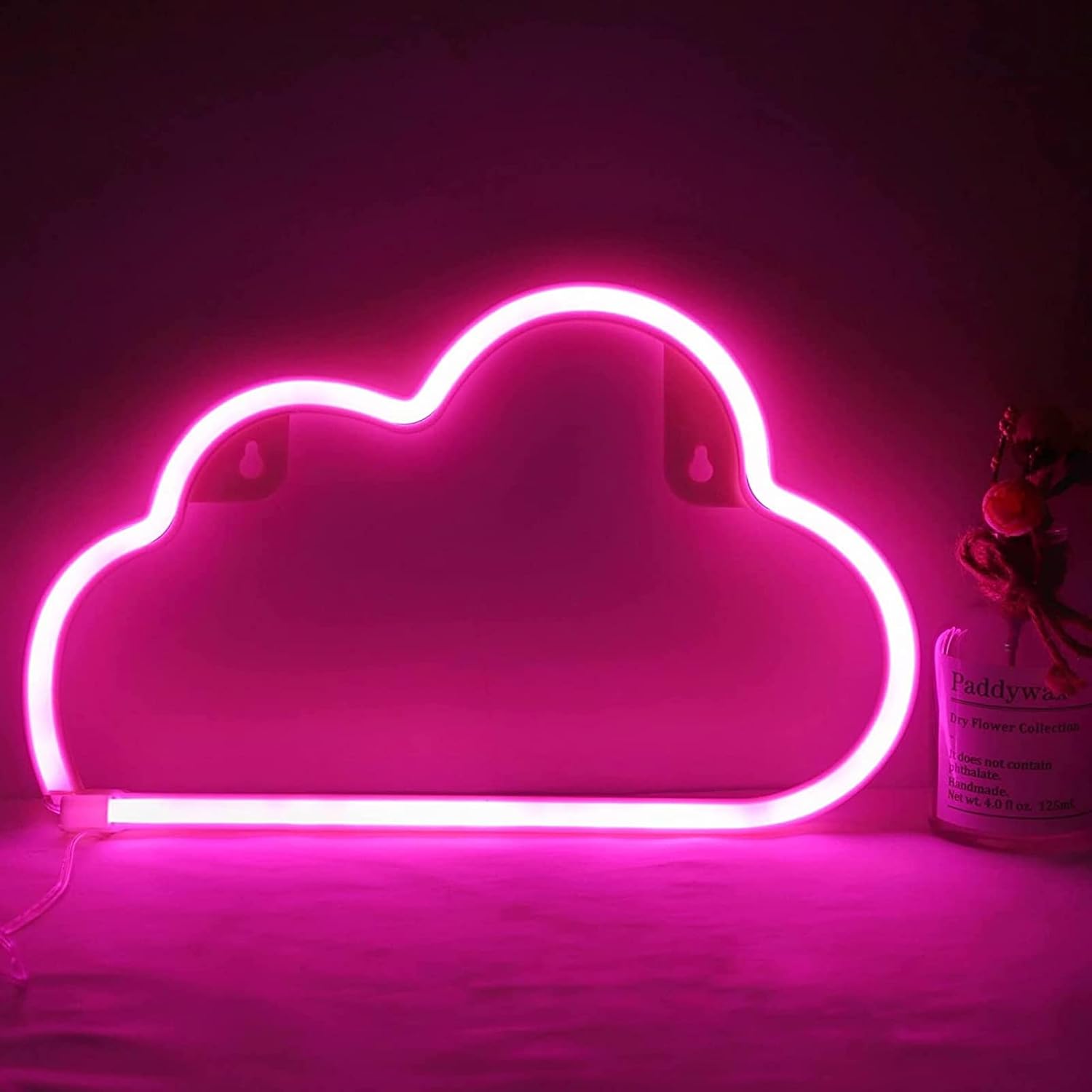 ifreelife Neon Sign,Cloud Light for Aesthetic Decor Cloud Neon Signs for Bedroom,Led Cloud Light for Home Décor,Girl Cave,Kid Room,Christmas,Halloween