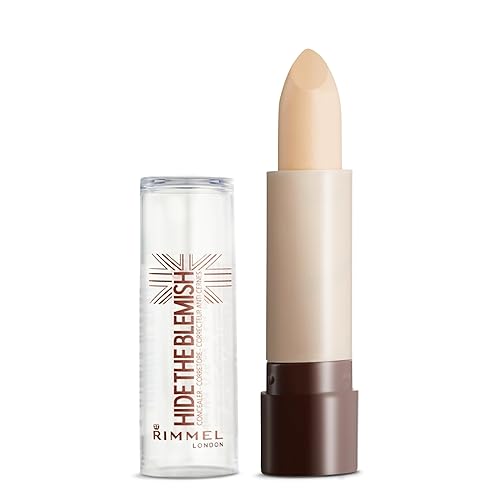 Miniatura 2 de Rimmel London Hide the Blemish - 103 Soft Honey - Corrector en barra, ultra cremoso, fácil de mezclar, 5 horas de uso, 0.16 onzas