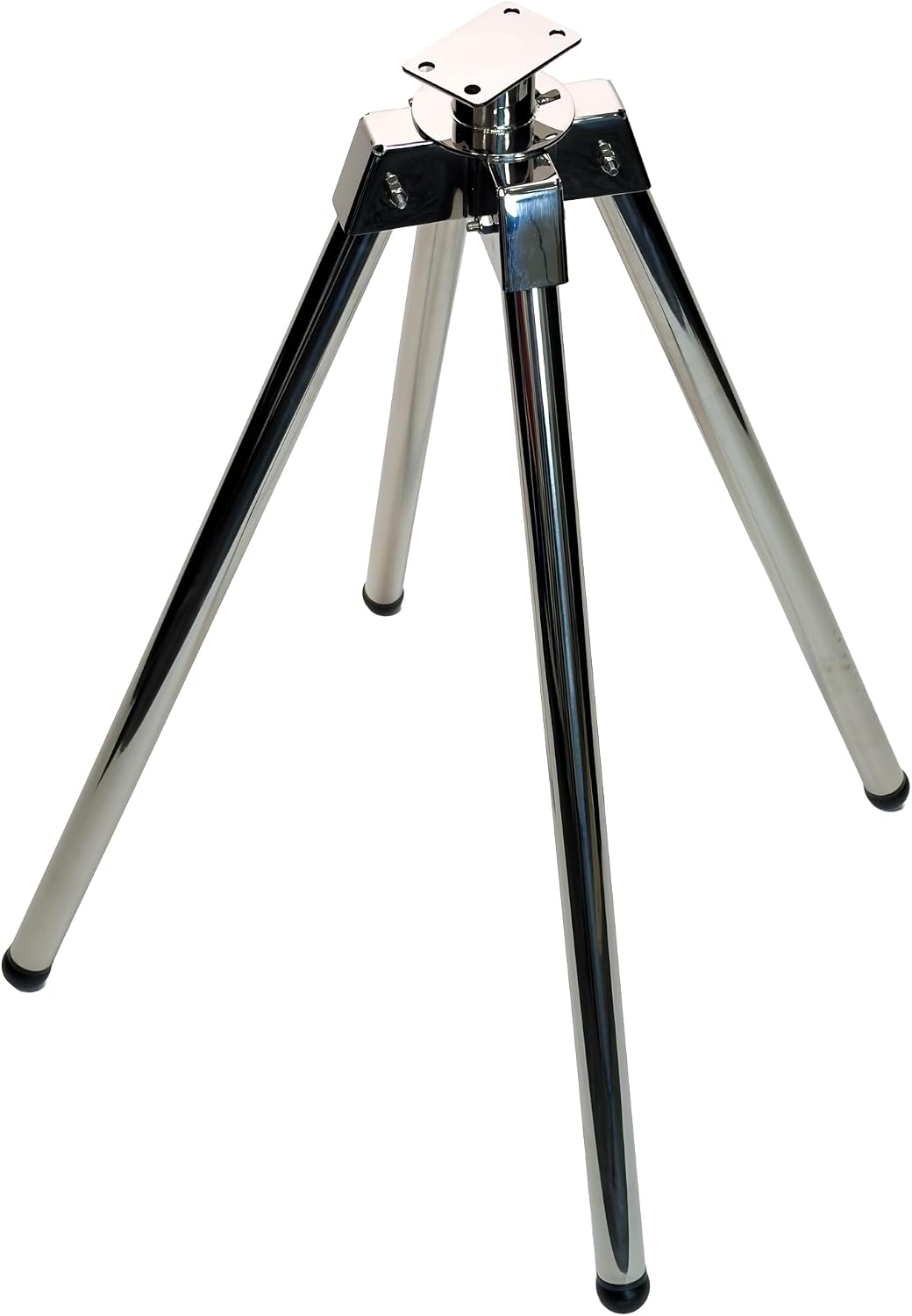 MAGMA T10-348-2 Quad Pod Stand | Portable Grill Stand for RV/Camping/Tailgating Compatible Single Crossover Firebox | Stainless Steel
