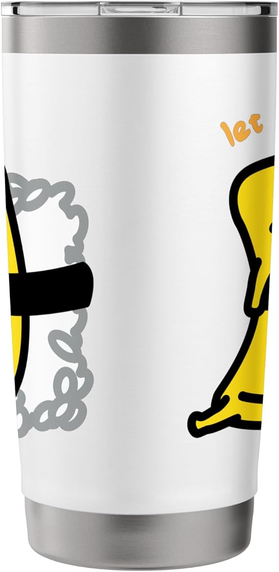 Gudetama the Lazy Egg Tamago Sushi Stainless Steel Insulated Tumbler