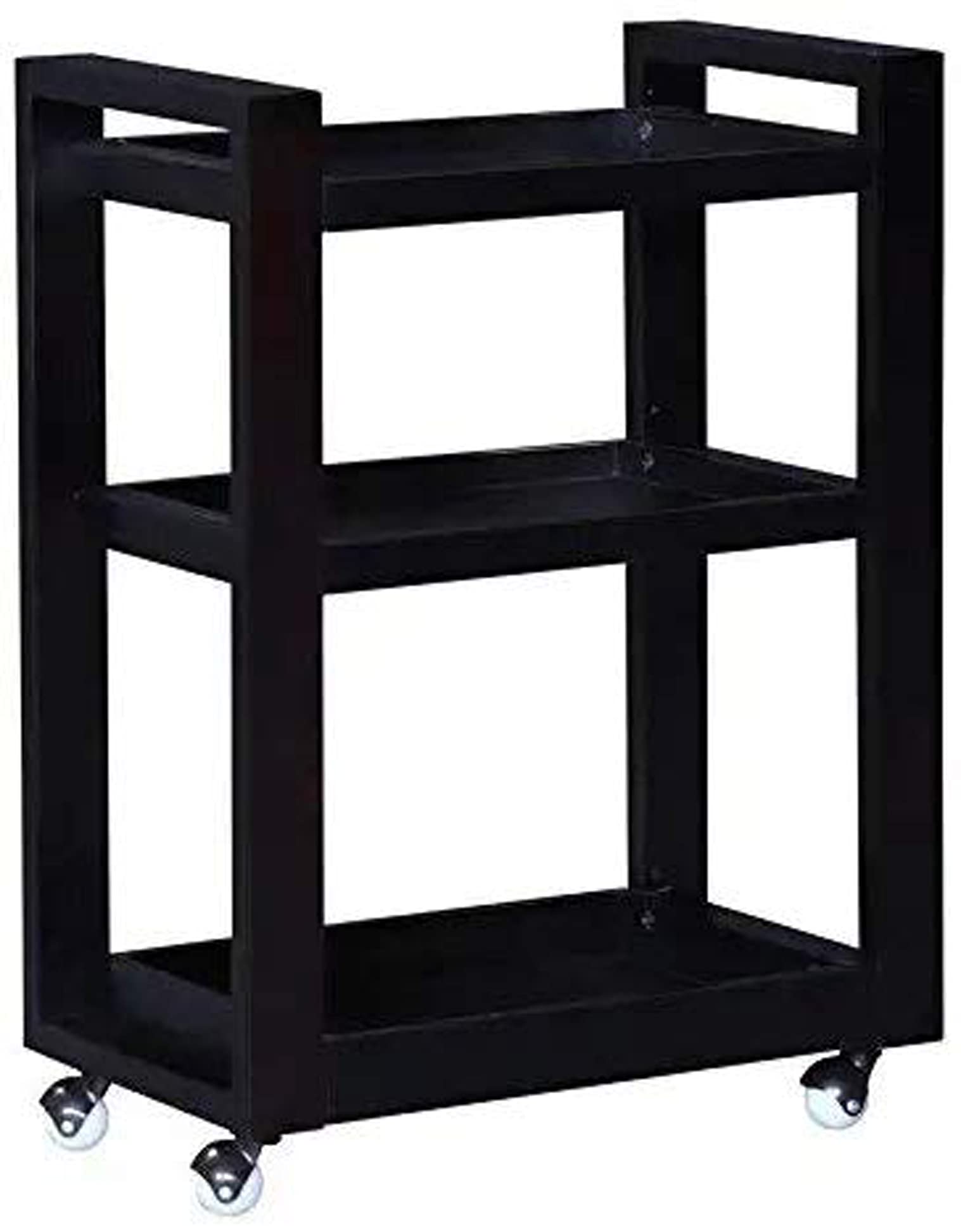 Indigo interiors Solid Wood Bar Trolley/Serving Trolley/Wooden Service