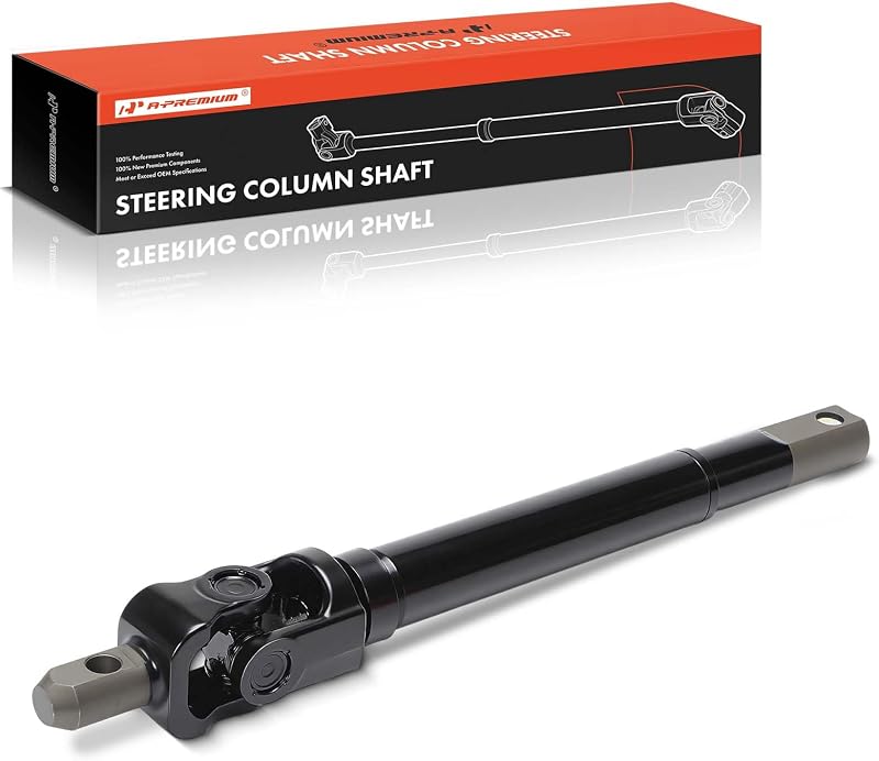 A-Premium Upper Intermediate Steering Shaft Steering Column Shaft | Compatible with Chevy Silverado 1500, Tahoe, Suburban & GMC Sierra 1500, Yukon XL & Cadillac Escalade (ESV/EXT) & Hummer H2
