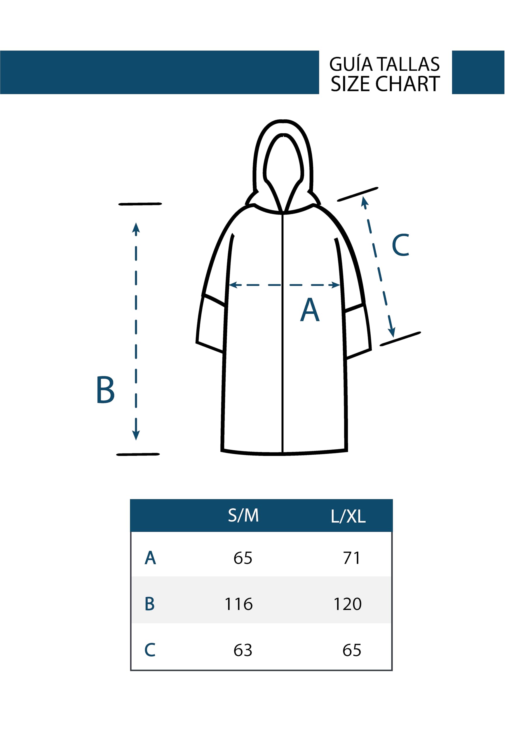 Poncho de surf d'hiver imperméable pour adulte