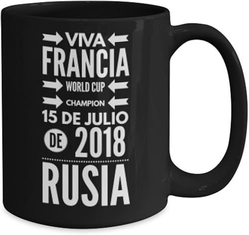 Miniatura 2 de FRANCIA Campeones del mundo de taza café, tazas para café divertidas, tazas de café personalizadas, taza de café inspiradoras, taza grande de cafe
