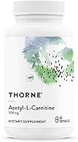 Vista 1 de THORNE - Acetil-L-Carnitina - 500 mg - Apoya la función cerebral y las sensaciones nerviosas saludables en las manos y los pies* - Sin gluten