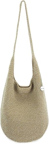 Miniatura 30 de The Sak 120 Hobo Bag - Bolso grande para mujer y bolso de hombro - Bolso con bolsillo trasero con cremallera y cierre magnético a presión Piedra