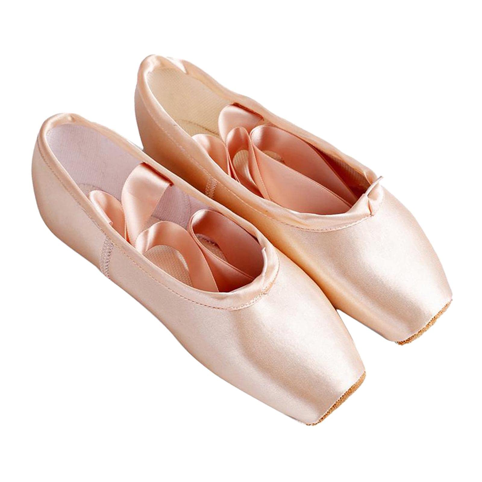 MYADDICTIONWomen Girl Ballet Dance Shoes Satin Pointe Suede Sole Yoga Shoe Dancewear 40 Clothing, Shoes & Accessories | Dancewear | Dance Shoes | Ballet