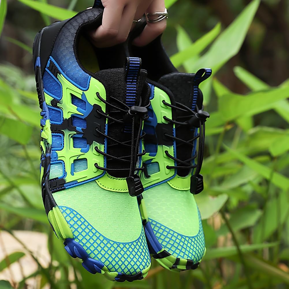 Scarpe Acquatiche Piedi Nudi per Donna Uomo, Sneakers Anfibie con Cinturino Elastico Asciugatura Rapida per Trekking, Surf, Pesca, Allenamento Sportivo