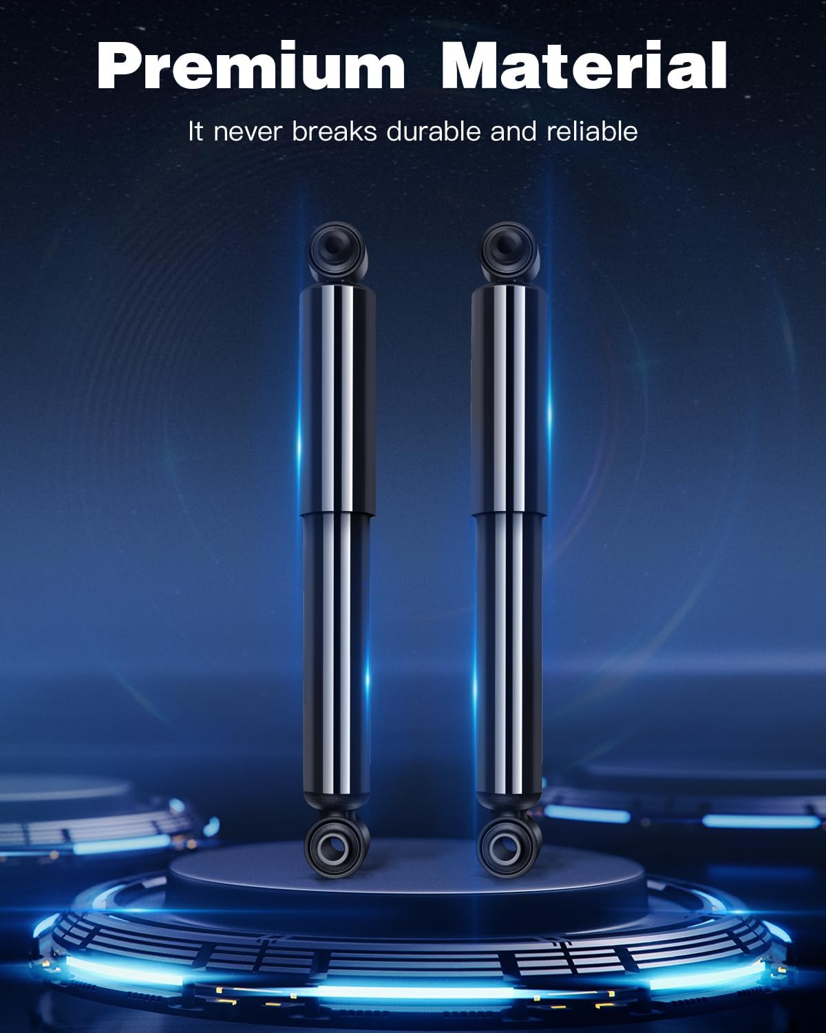 Shocks Struts,ECCPP Rear Pair Shock Absorbers Strut Kits Compatible with 2004 2005 2006 2007 2008 Chevrolet Malibu 343454 5780