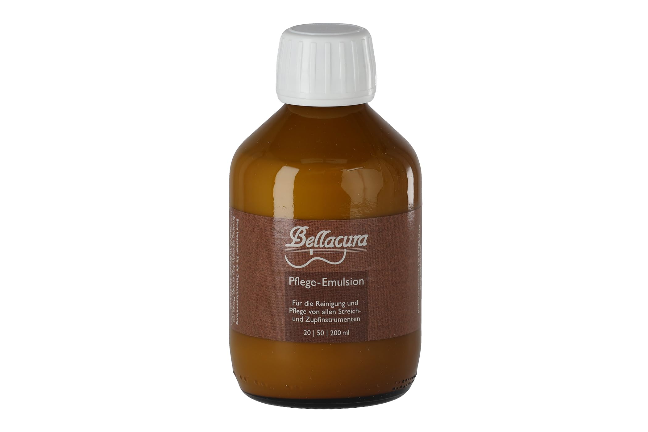 Emulsión de cuidado Standard - Botella de 200 ml – Producto de limpieza y cuidado para instrumentos de cuerda con barniz brillante | Made in Germany