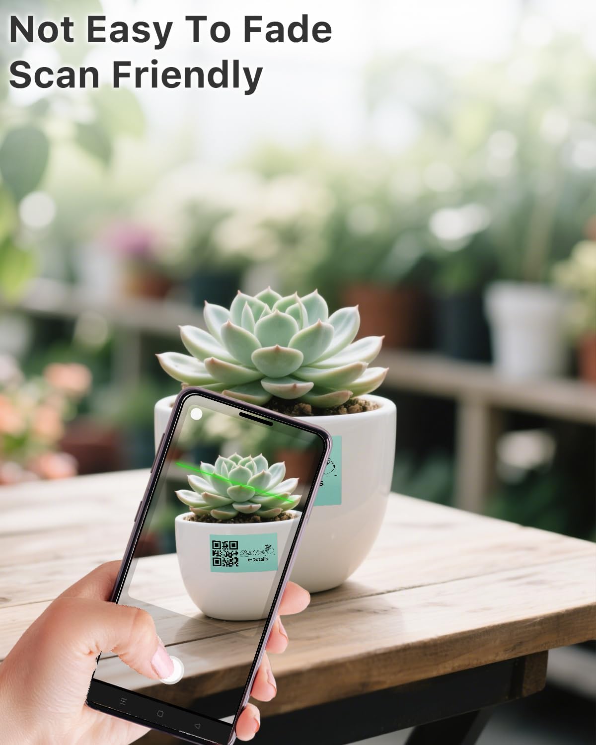 iEager 2.25x1.25 Inch Thermal Labels, Green Durable Thermal Printer Stickers, Self-Adhesive Rectangle Shipping Label Printer Sticker for Barcode, Name, Address, 1000 Labels/Roll - Image 5