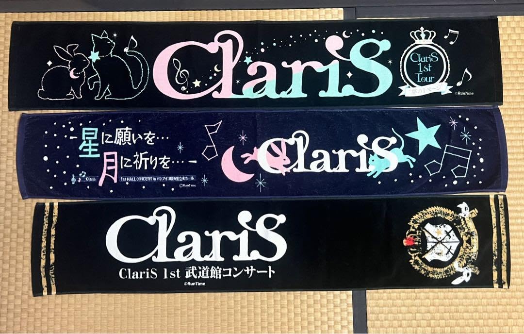 ClariS NEW YEARS FESTIVAL 始まりの予感 マフラータオル ClariS NEW YEARS FESTIVAL 始まりの予感 マフラータオル
